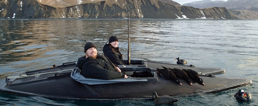 hunt sea ducks with kodiak raspberry island remote lodge